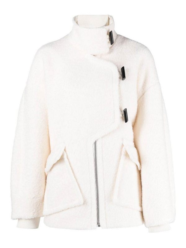 Ganni Veste Casual - Blanc