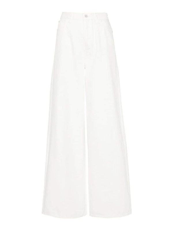 Emporio Armani Jean Bootcut - Blanc