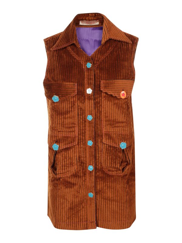 Cormio Robe Courte - Marron
