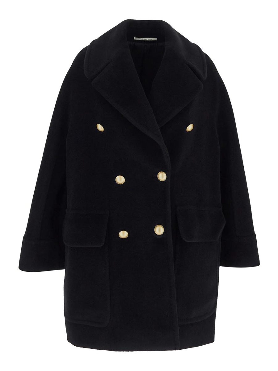 Tagliatore Manteau Long - Noir