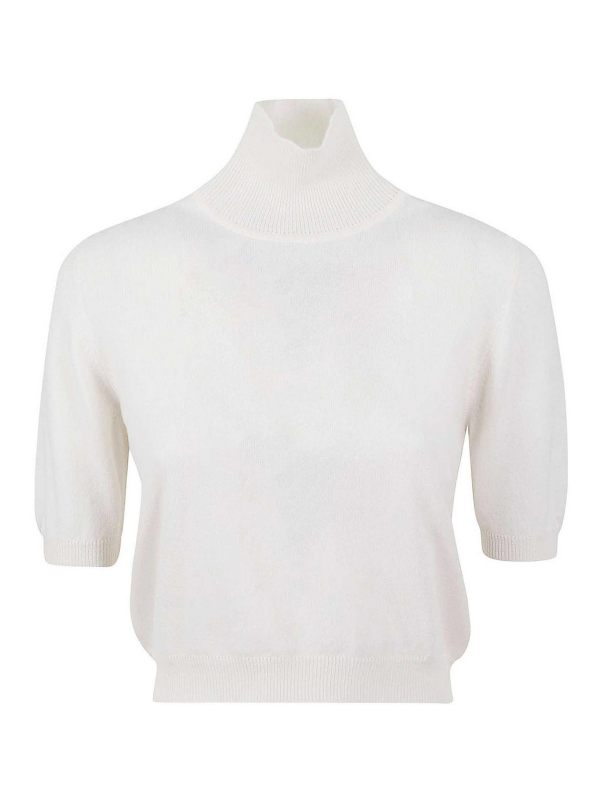 Eleven88 Pull Col Rond - Blanc