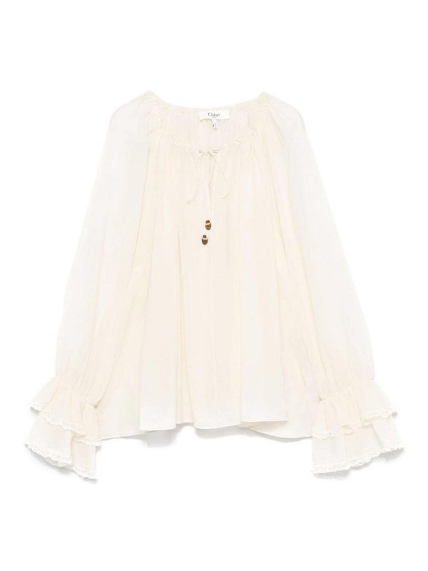 Chloe' Chemise - Blanc
