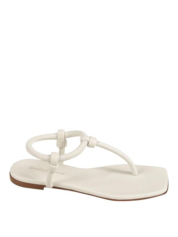Gianvito Rossi Sandales - Blanc