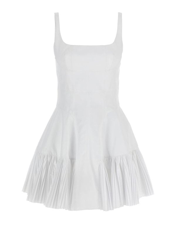 Giovanni Bedin Robe Au Genou - Blanc