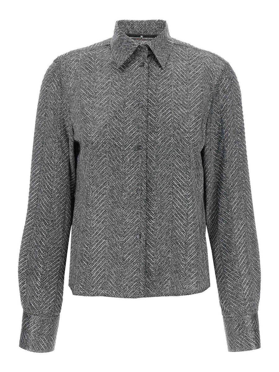 Ermanno Scervino Chemise - Gris