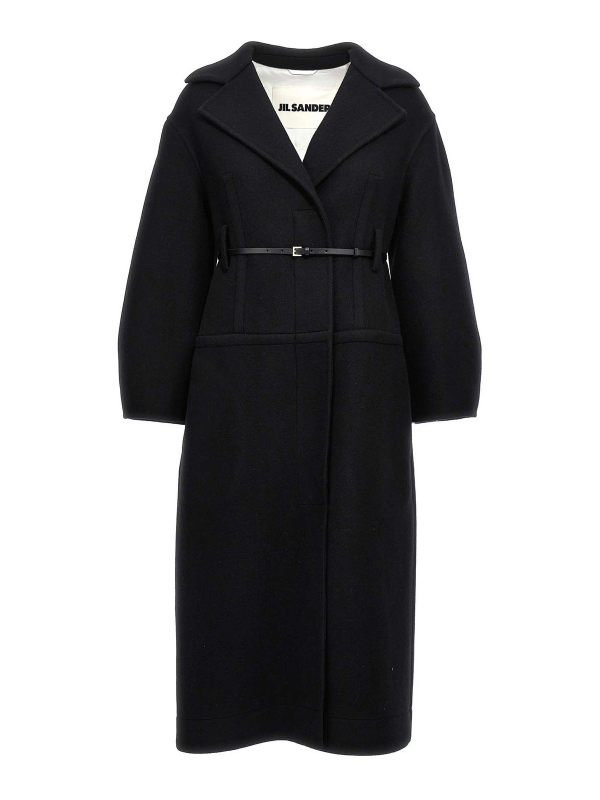 Jil Sander Manteau Court - Noir