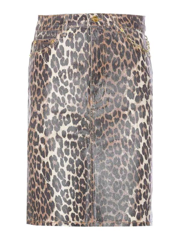 Ganni Jupe Midi - Multicolore