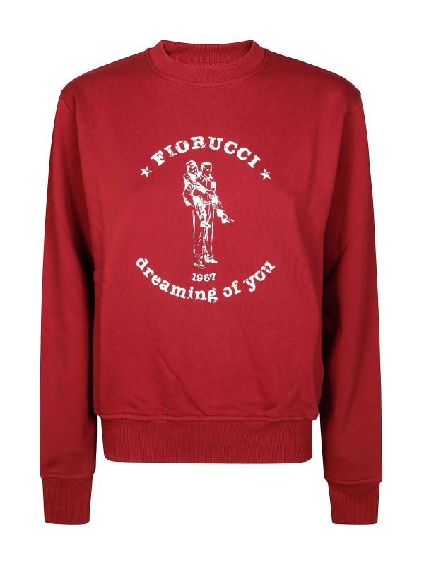 Fiorucci Sweat-Shirts - Rouge Brun