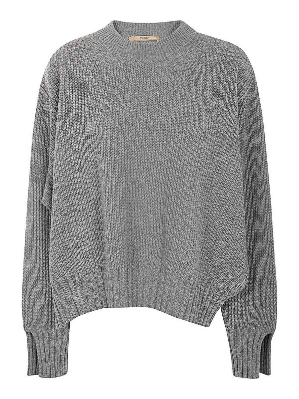 Nuur Pull Col Rond - Gris