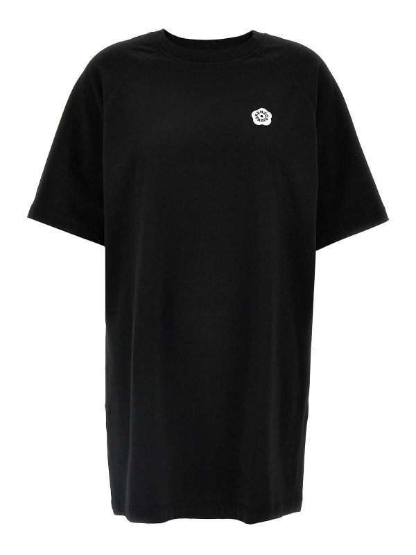Kenzo Robe Au Genou - Noir
