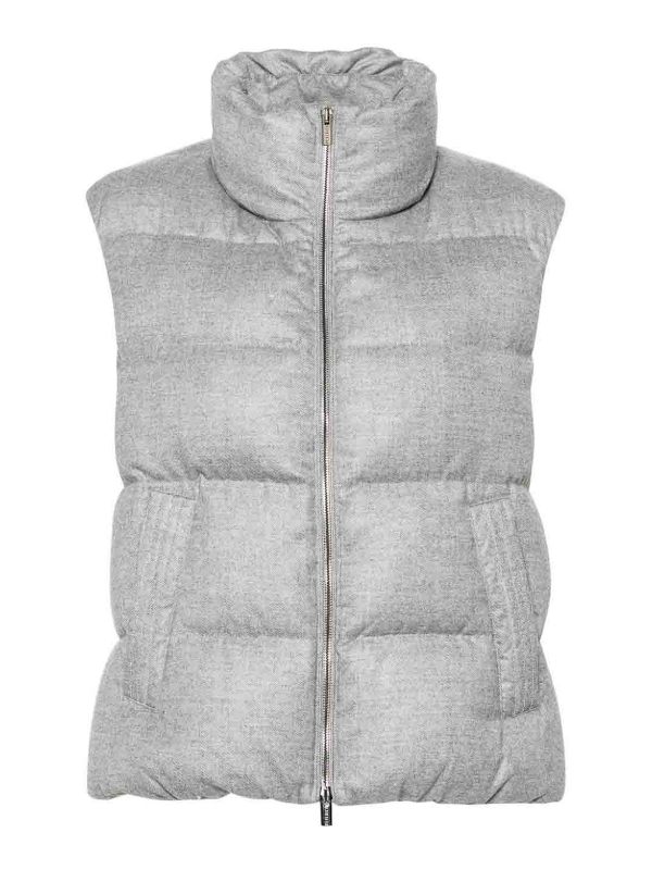 Peserico Blouson Rembourré - Gris