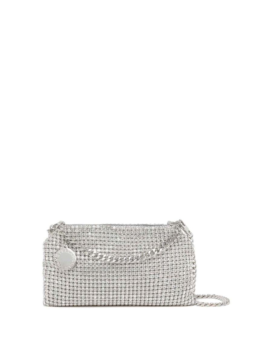 Stella Mccartney Sac Porté Épaule - Argent