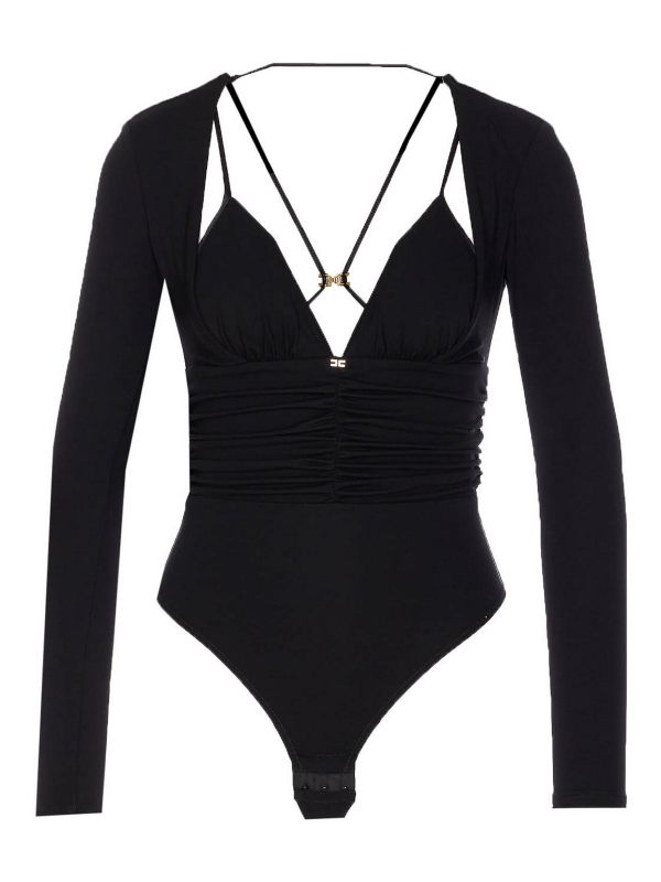 Elisabetta Franchi Top - Noir