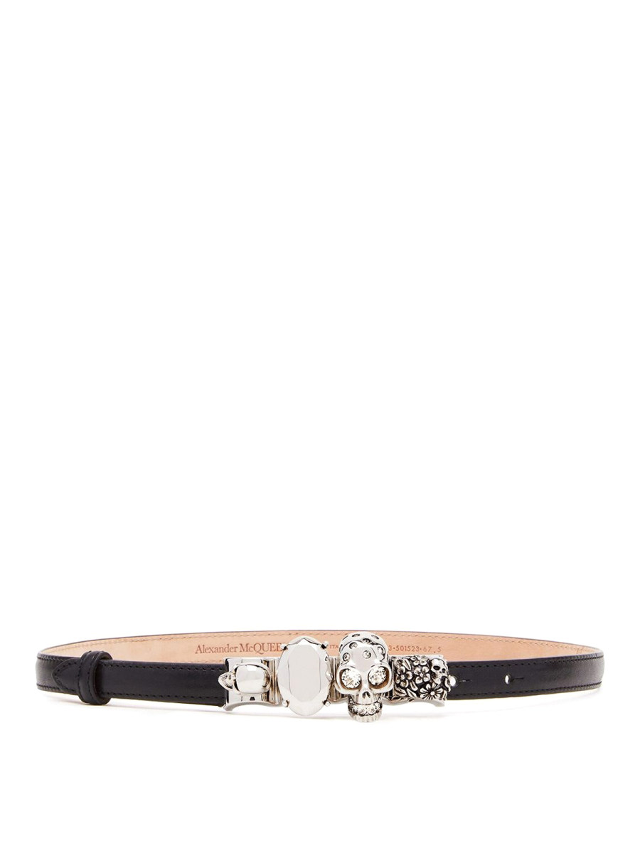 Alexander Mcqueen Ceinture - Noir