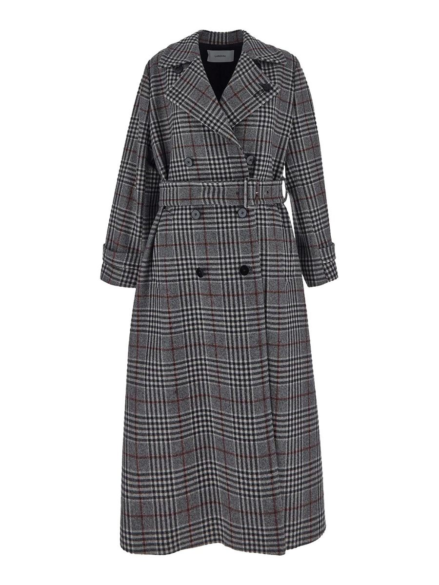 Lardini Manteau Court - Noir