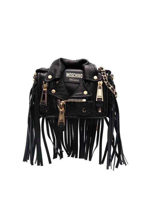 Moschino Sac Porté Épaule - Noir