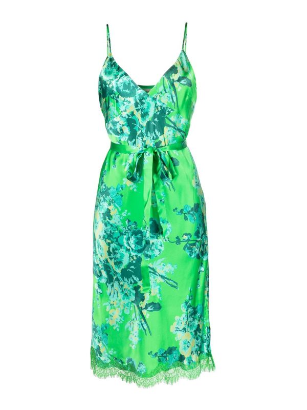 Gold Hawk Robe Au Genou - Vert