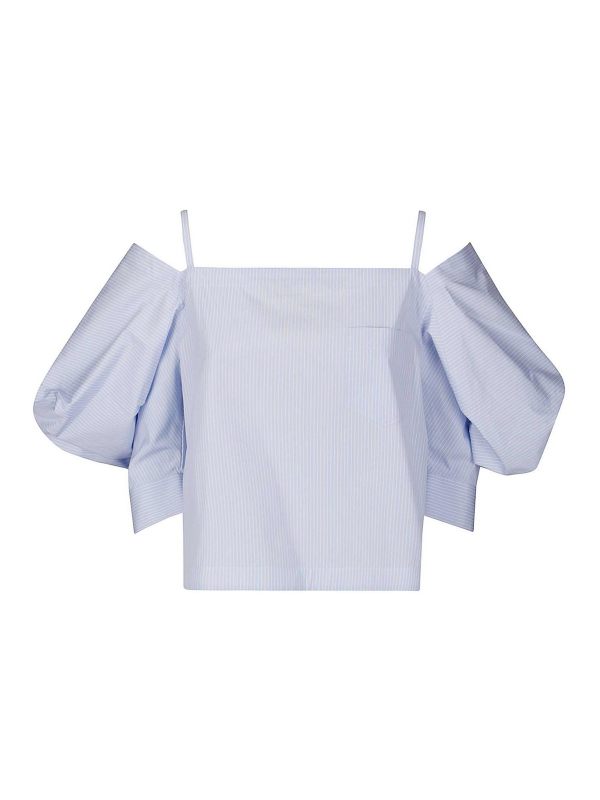 Sacai Top - Bleu Clair