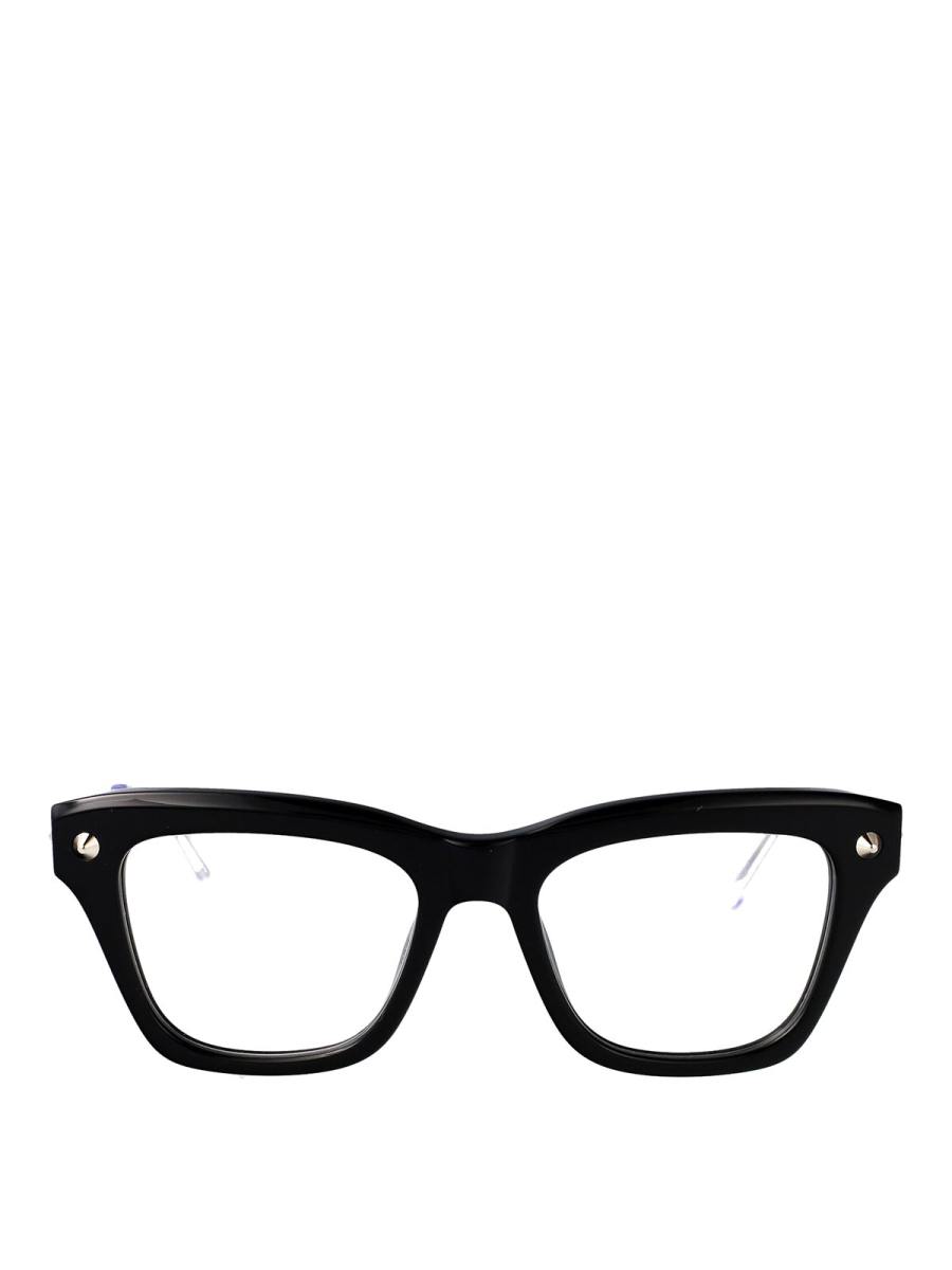 Alexander Mcqueen Lunettes De Soleil - Noir