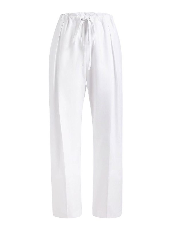 Khaite Pantalons Décontractés - Blanc