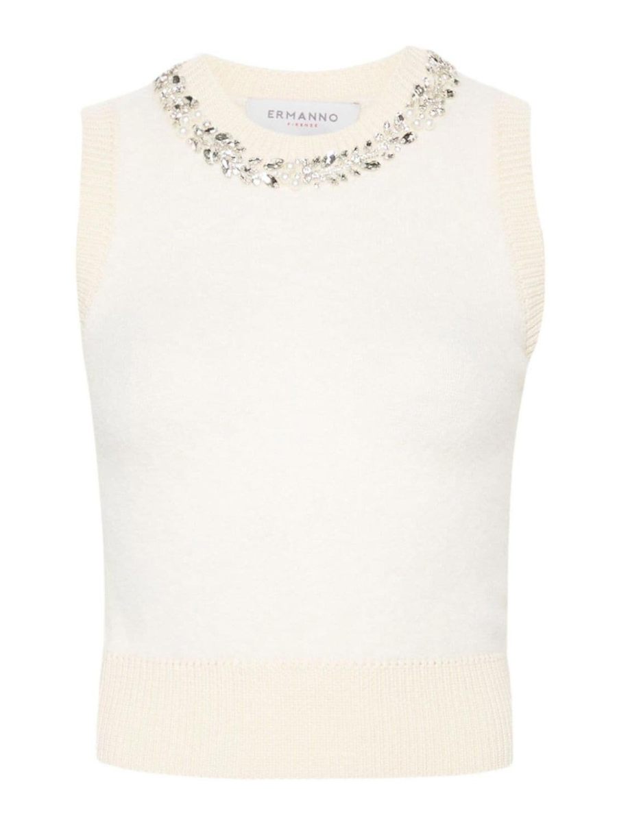 Ermanno Firenze Gilet - Beige