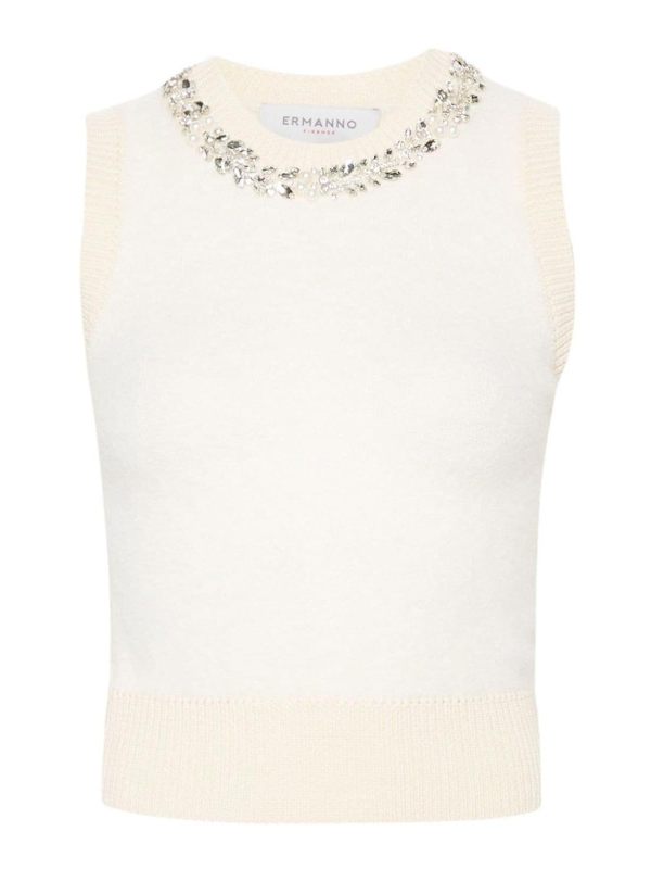 Ermanno Firenze Gilet - Beige