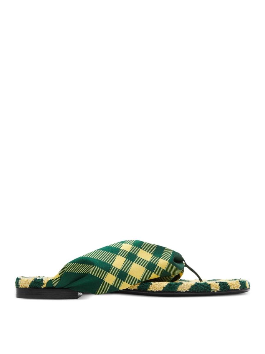 Burberry Sandales - Vert