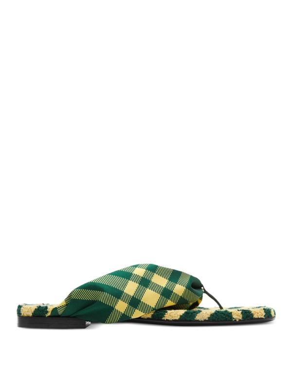 Burberry Sandales - Vert