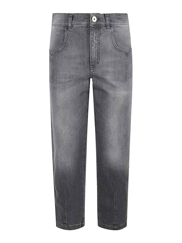 Eleventy Pantalons Décontractés - Gris