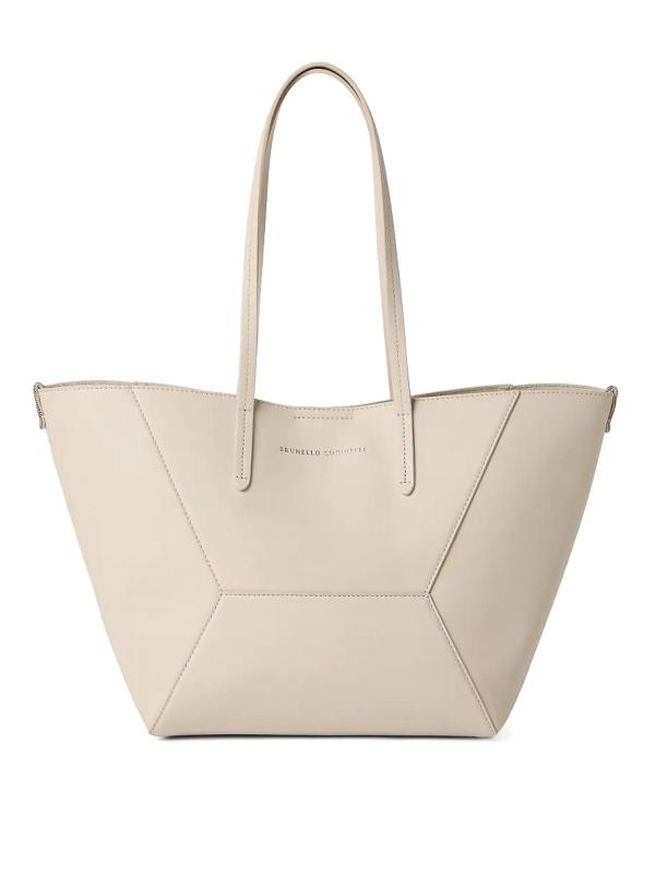 Brunello Cucinelli Sac Cabas - Blanc