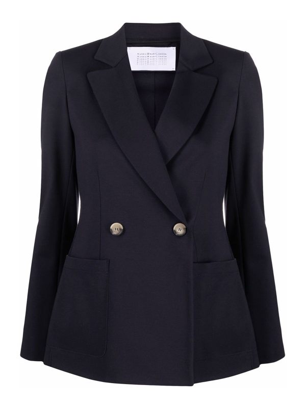 Harris Wharf London Blazer - Bleu