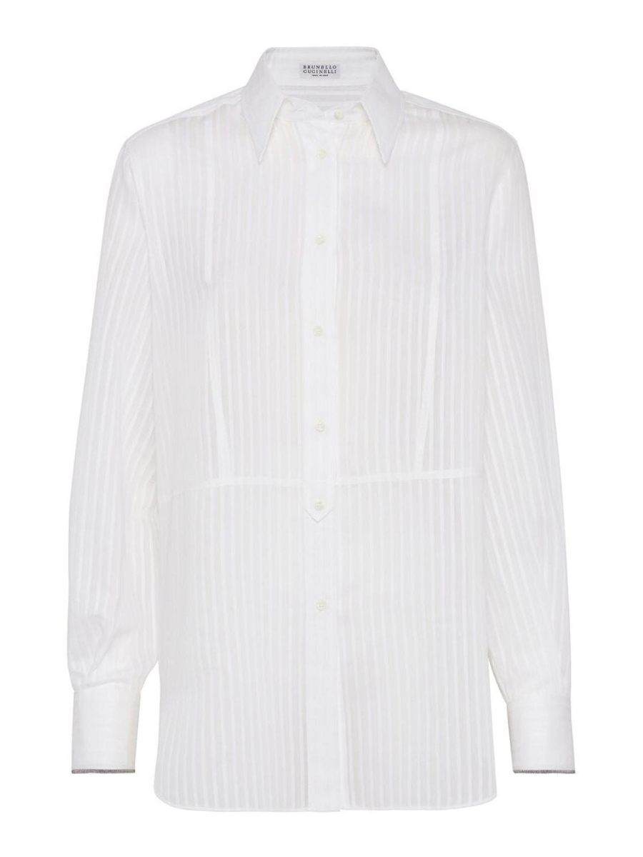 Brunello Cucinelli Chemise - Blanc