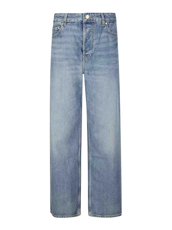Ganni Jean Bootcut - Bleu
