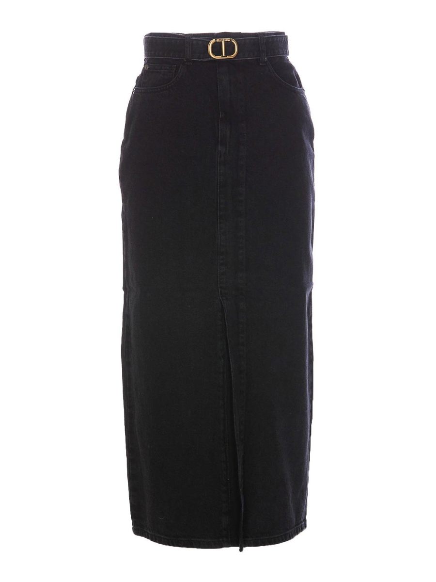 Twinset Jupe Midi - Noir