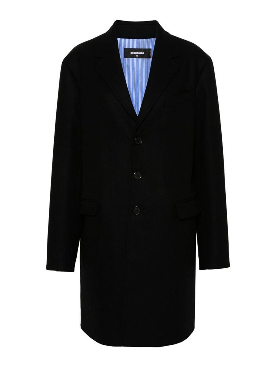 Dsquared2 Manteau Court - Noir