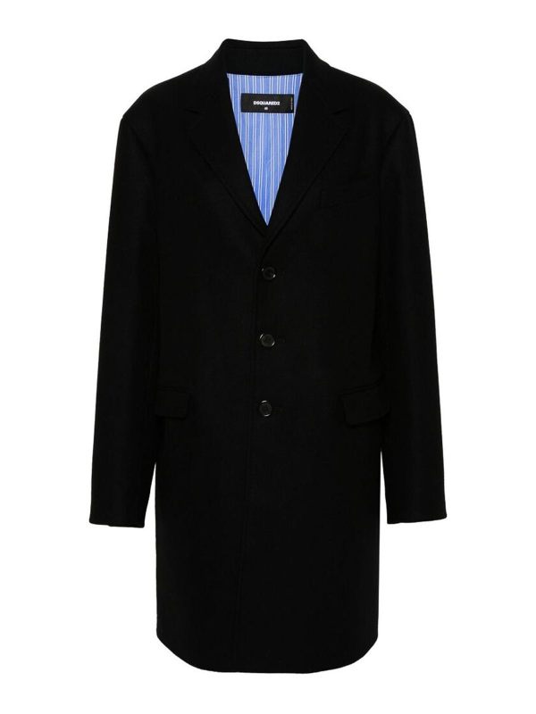 Dsquared2 Manteau Court - Noir