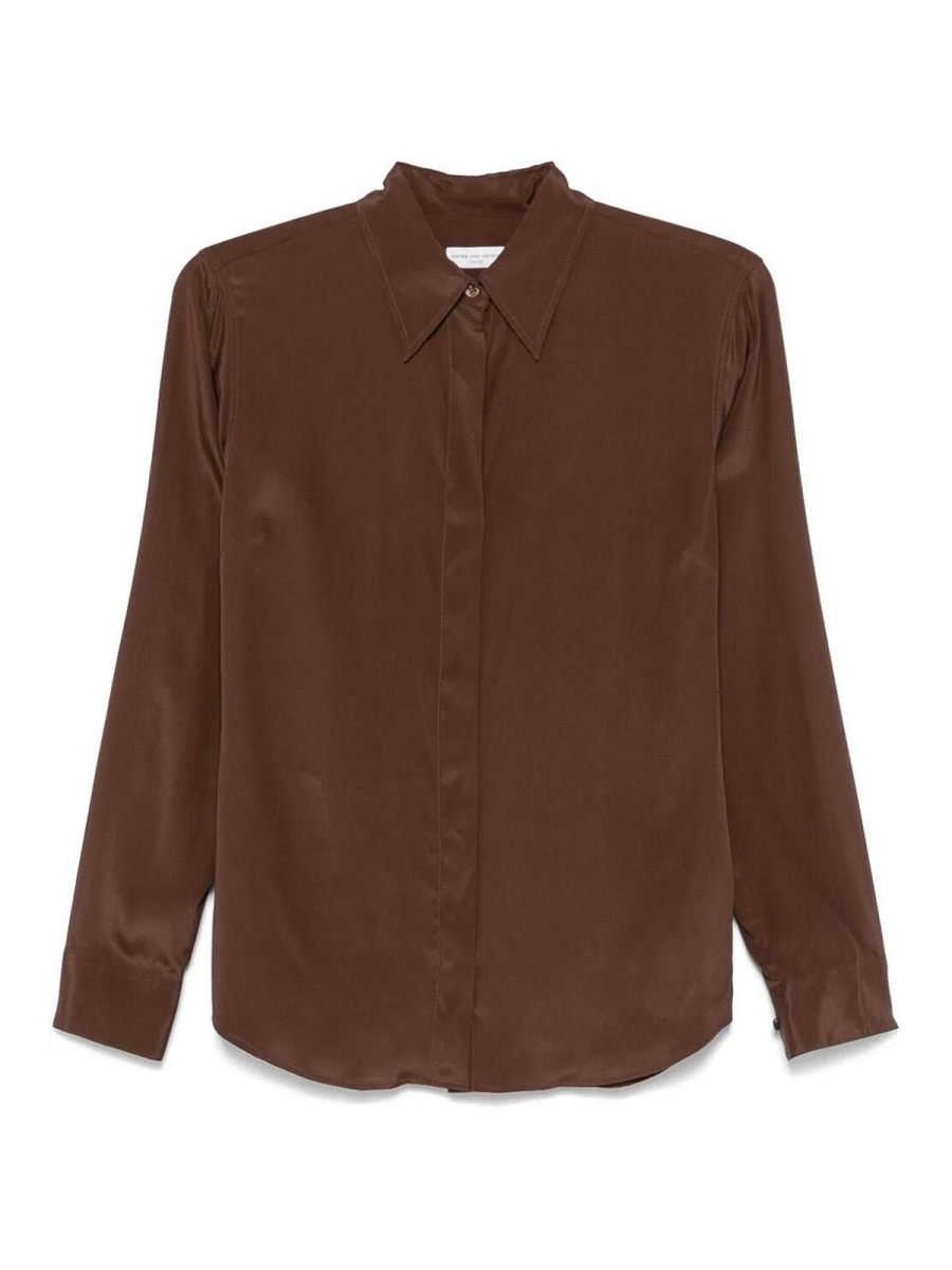 Dries Van Noten Chemise - Marron