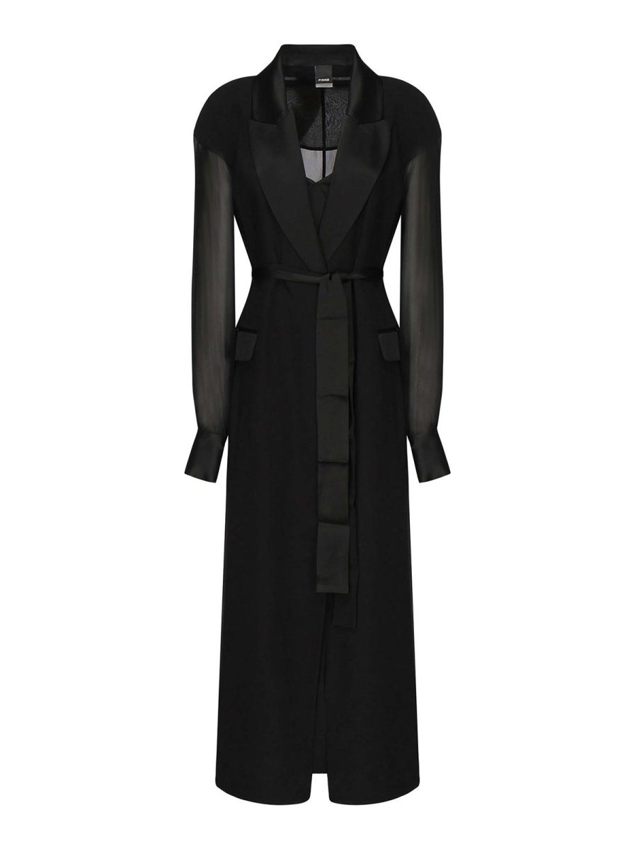 Pinko Maxi Robe - Noir