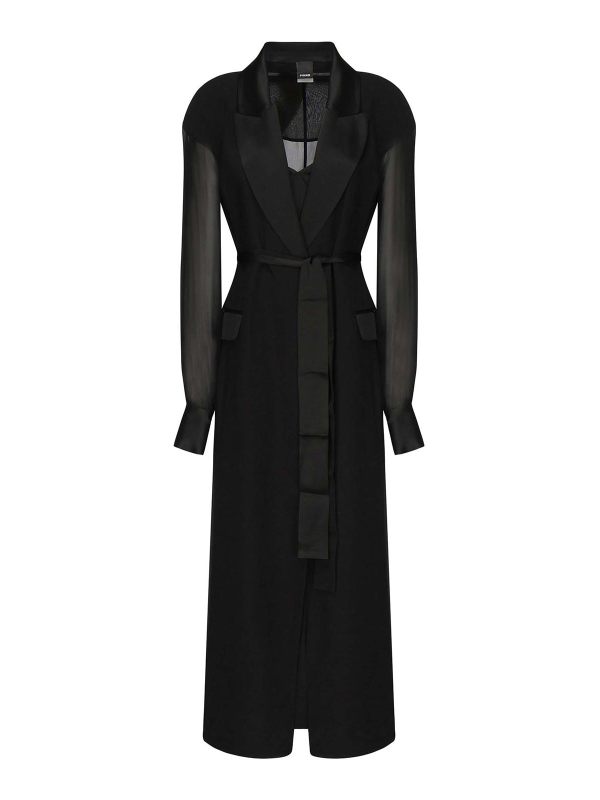 Pinko Maxi Robe - Noir