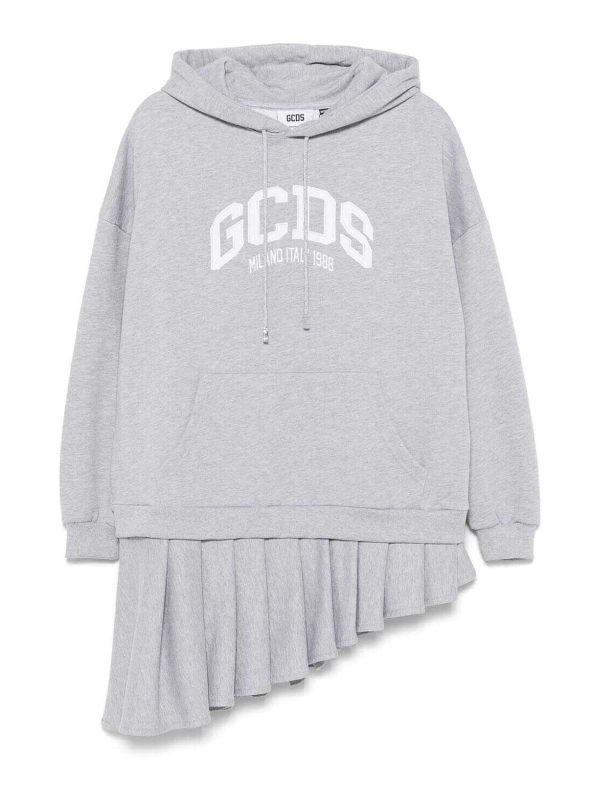 Gcds Robe Courte - Gris