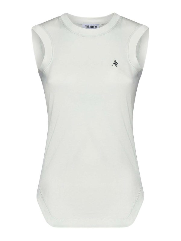 The Attico Top - Blanc