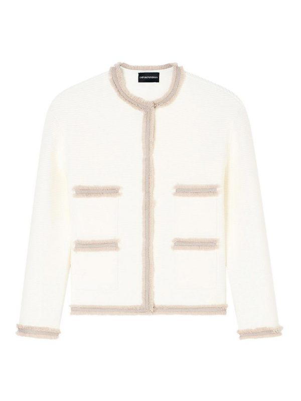Emporio Armani Veste Casual - Blanc