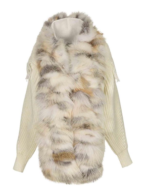 S. W.O. R.D 6.6.44 Manteau Court - Blanc