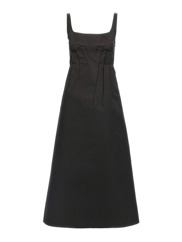 Marni Robe Au Genou - Noir