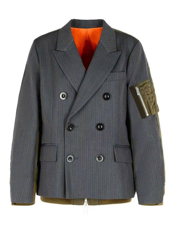 Sacai Blazer - Gris