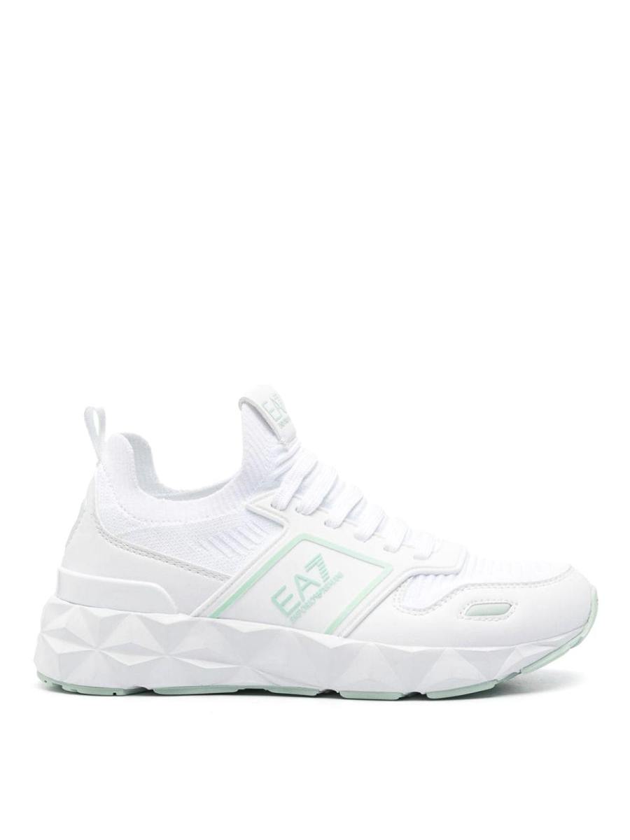 EA7 Emporio Armani Baskets - Blanc