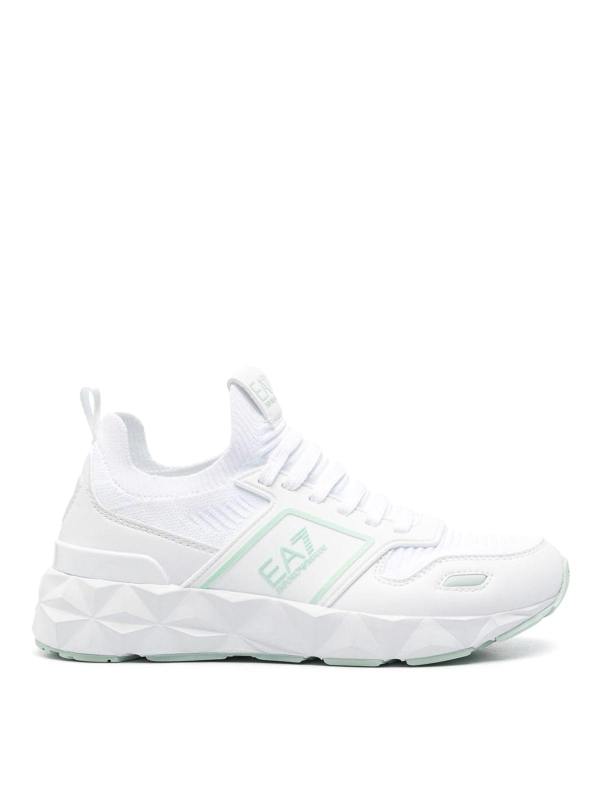 EA7 Emporio Armani Baskets - Blanc