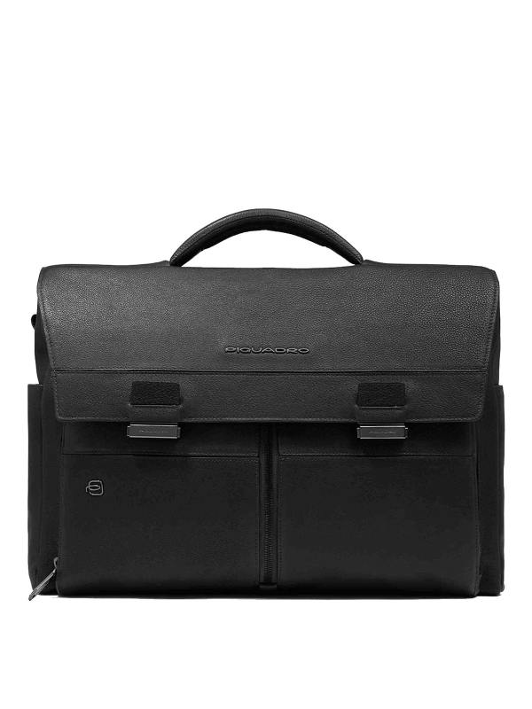 Piquadro Sac Bandoulière - Noir