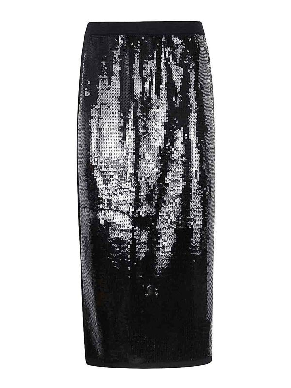 Twinset Jupe Midi - Noir
