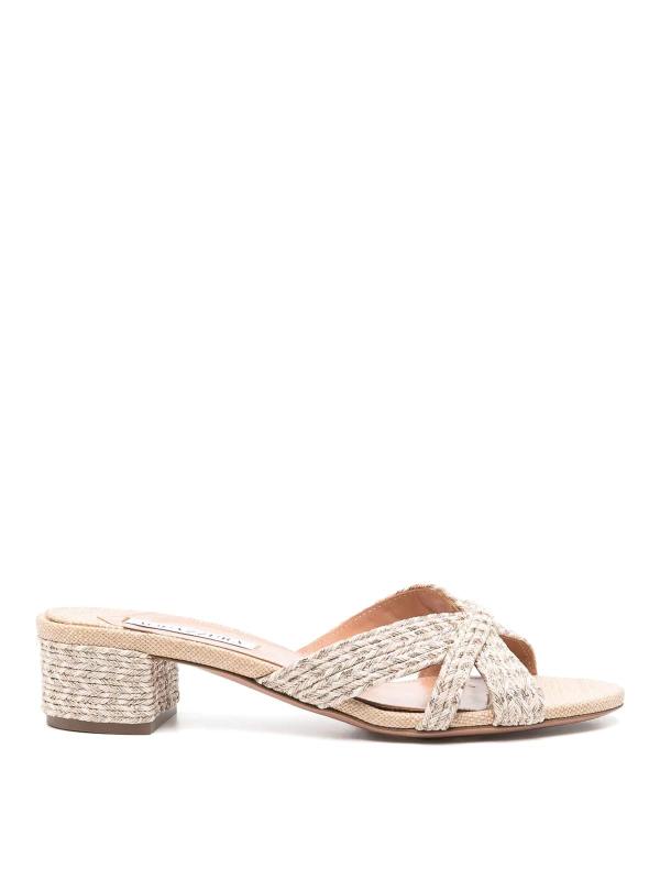 Aquazzura Sandales - Blanc